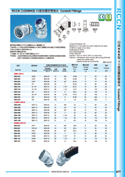 sunbet45度金属软管接头 NBN