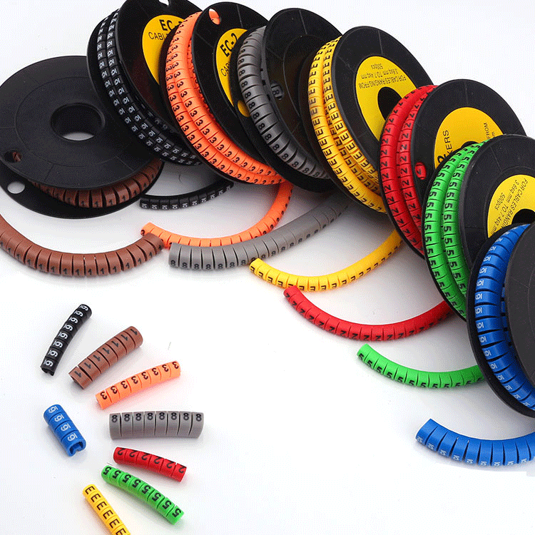 sunbet彩色配线标志 EC